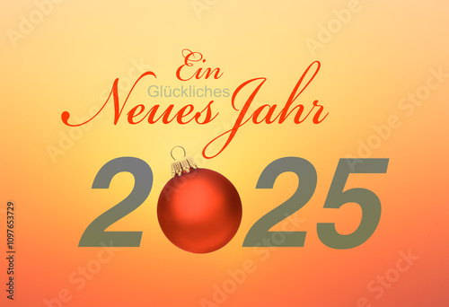 Ein Glückliches Neues Jahr 2025