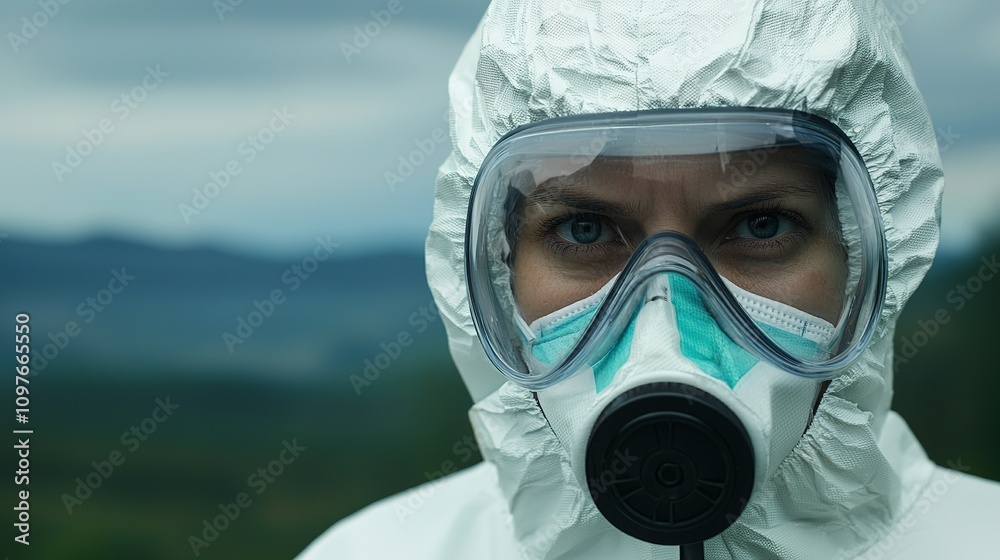 A public health official managing the response to environmental exposure risks, offering community support and mitigation plans. A public health official managing the response to environmental exposure risks, offering community support and mitigation plans.