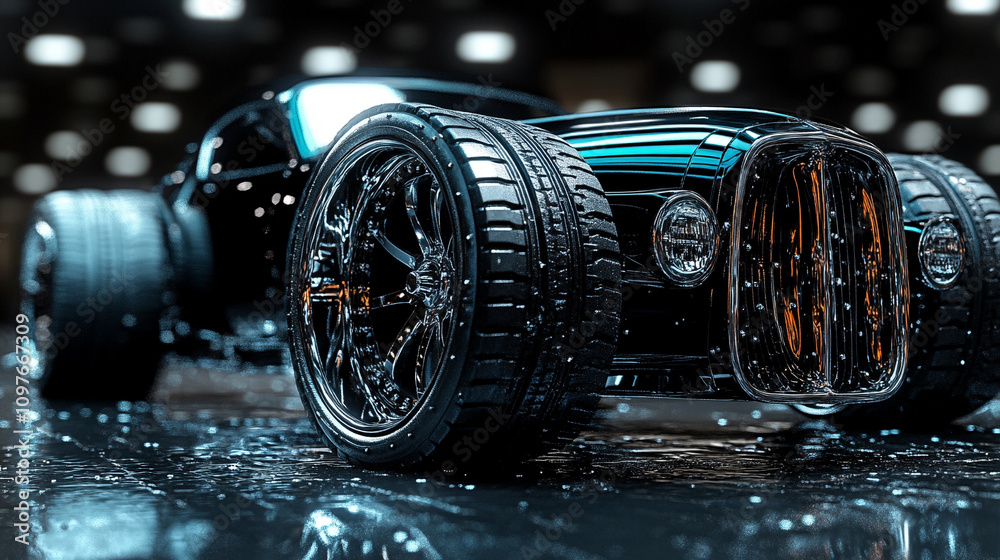 detailed view of a car's suspension system, highlighting the mechanics and engineering precision, showcasing the vehicle's structural components and stability, emphasizing automotive craftsmanship detailed view of a car's suspension system, highlighting the mechanics and engineering precision, showcasing the vehicle's structural components and stability, emphasizing automotive craftsmanship