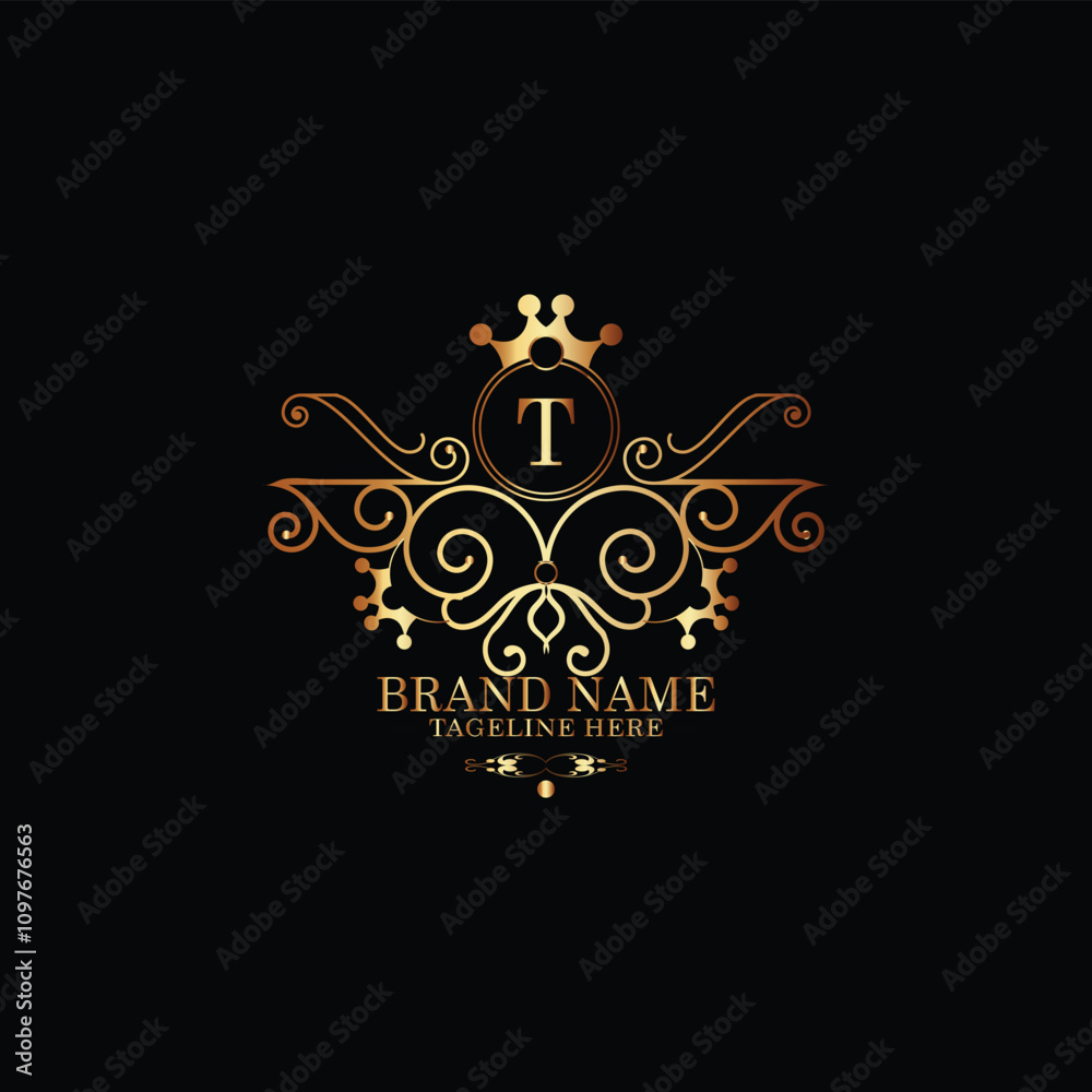 creative new latter t logo design and latter initial logo. t monogram latter logo , golden new t logo design with black color ,new template design creative new latter t logo design and latter initial logo. t monogram latter logo , golden new t logo design with black color ,new template design