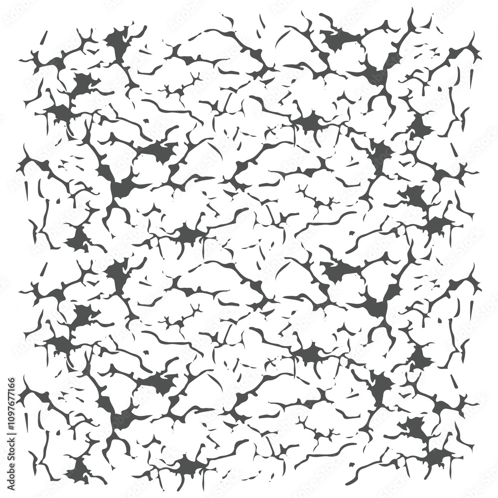 Obraz premium background crack, grunge texture, Fractured texture ground vector illustration.