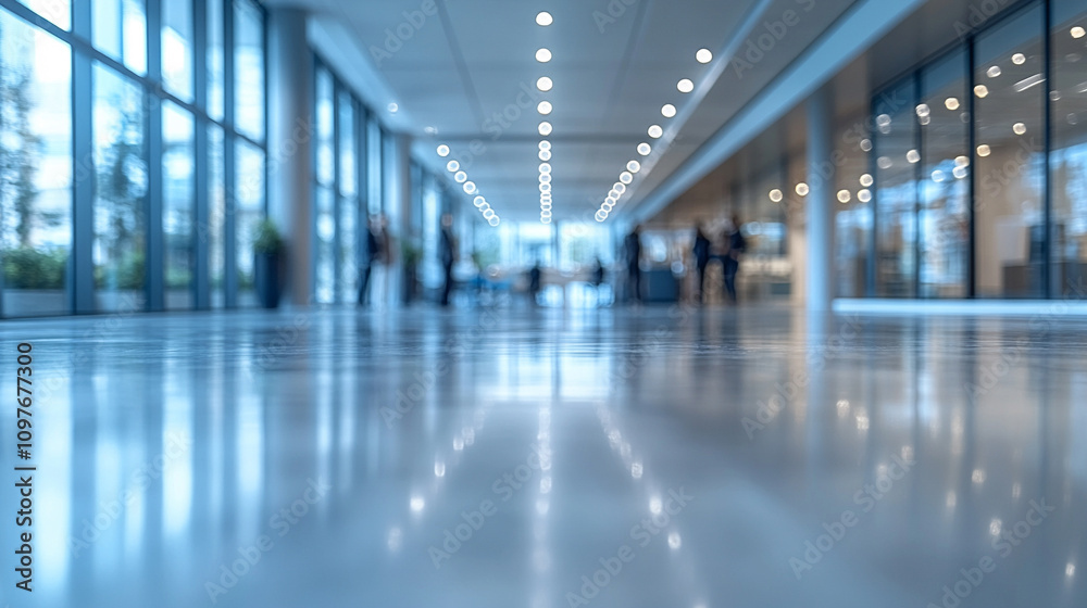 blurred view of a modern open office space featuring sleek furniture, contemporary design, and large windows with natural light, conveying productivity, collaboration, and a dynamic work environment blurred view of a modern open office space featuring sleek furniture, contemporary design, and large windows with natural light, conveying productivity, collaboration, and a dynamic work environment