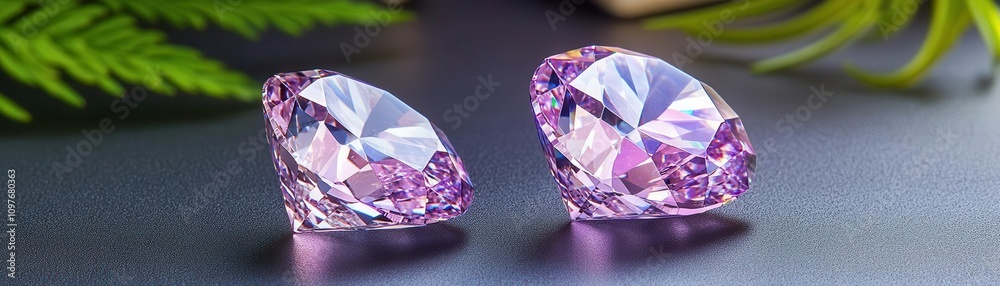 Faceted diamond close-up, perfectly symmetrical cuts, glowing under soft light, representing timeless elegance Faceted diamond close-up, perfectly symmetrical cuts, glowing under soft light, representing timeless elegance