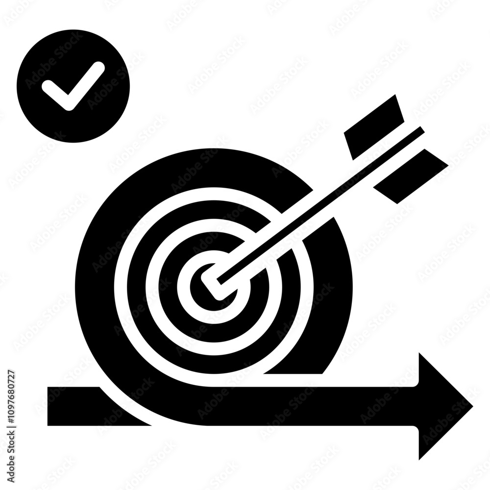 Sprint Goal Icon Element For Design Sprint Goal Icon Element For Design