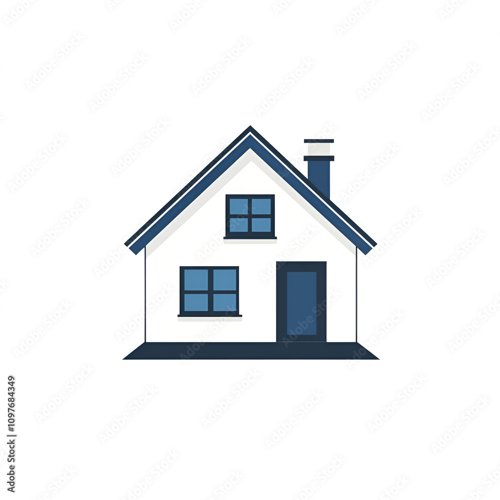Creative home logo design featuring a simple and clean house illustration digital art modern aesthetic clean background minimalist concept Creative home logo design featuring a simple and clean house illustration digital art modern aesthetic clean background minimalist concept