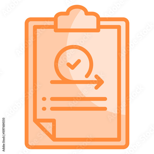 Sprint Backlog Icon Element For Design