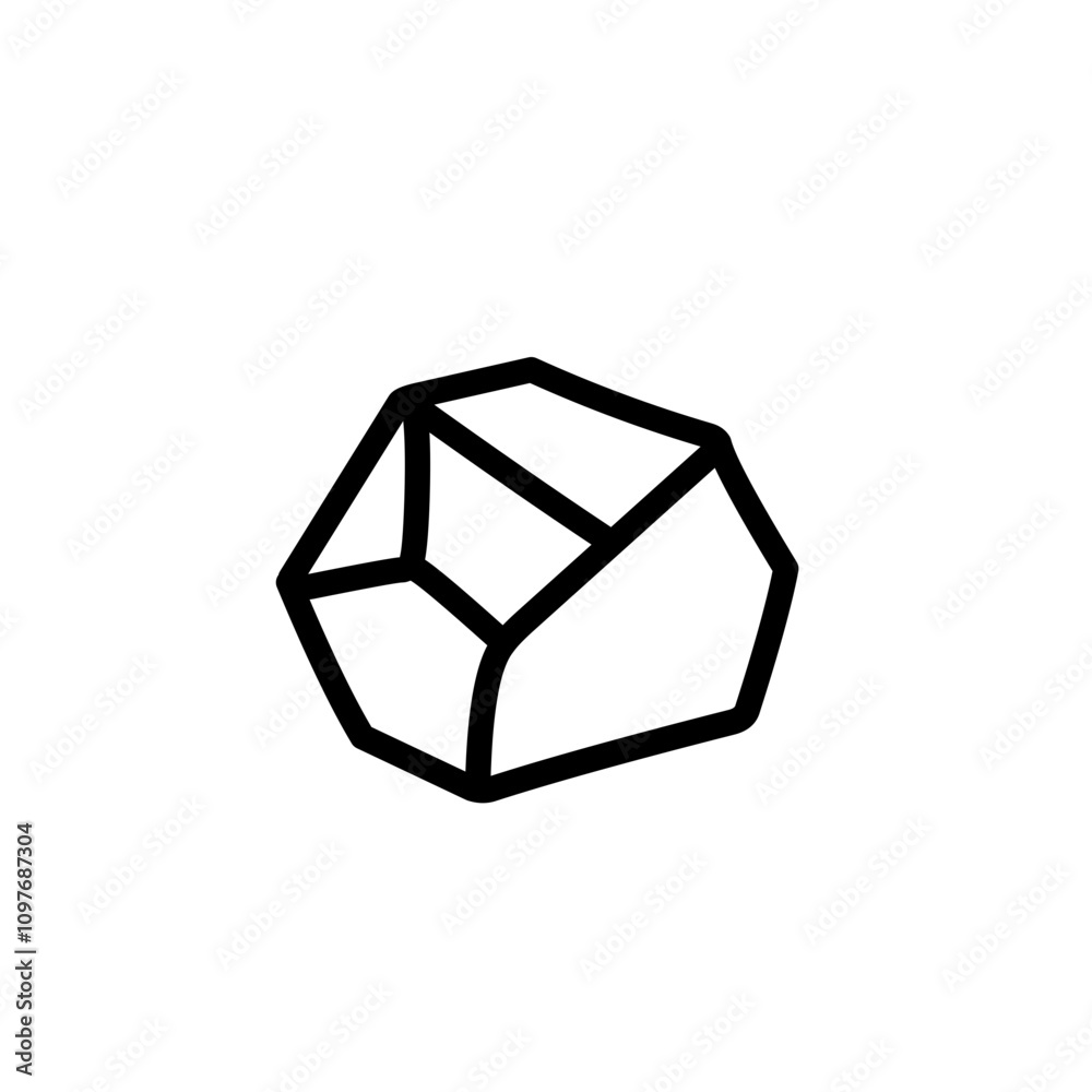 crystal stone icon crystal stone icon
