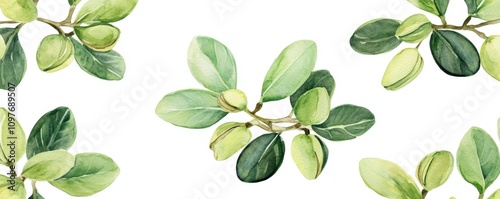Watercolor illustration of Pistachios nuts isolated on white background,Watercolor hand drawn illustration,Hand drawn nuts,hand drawn set design template for packaging,for menu cafe,copy space.