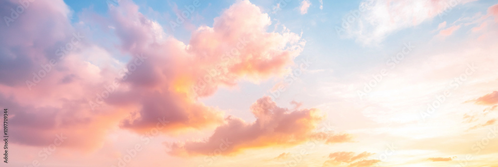 A vibrant sunset paints the sky with hues of pink and orange, casting soft light onto fluffy clouds, evoking serenity and the beauty of nature’s colors. A vibrant sunset paints the sky with hues of pink and orange, casting soft light onto fluffy clouds, evoking serenity and the beauty of nature’s colors.