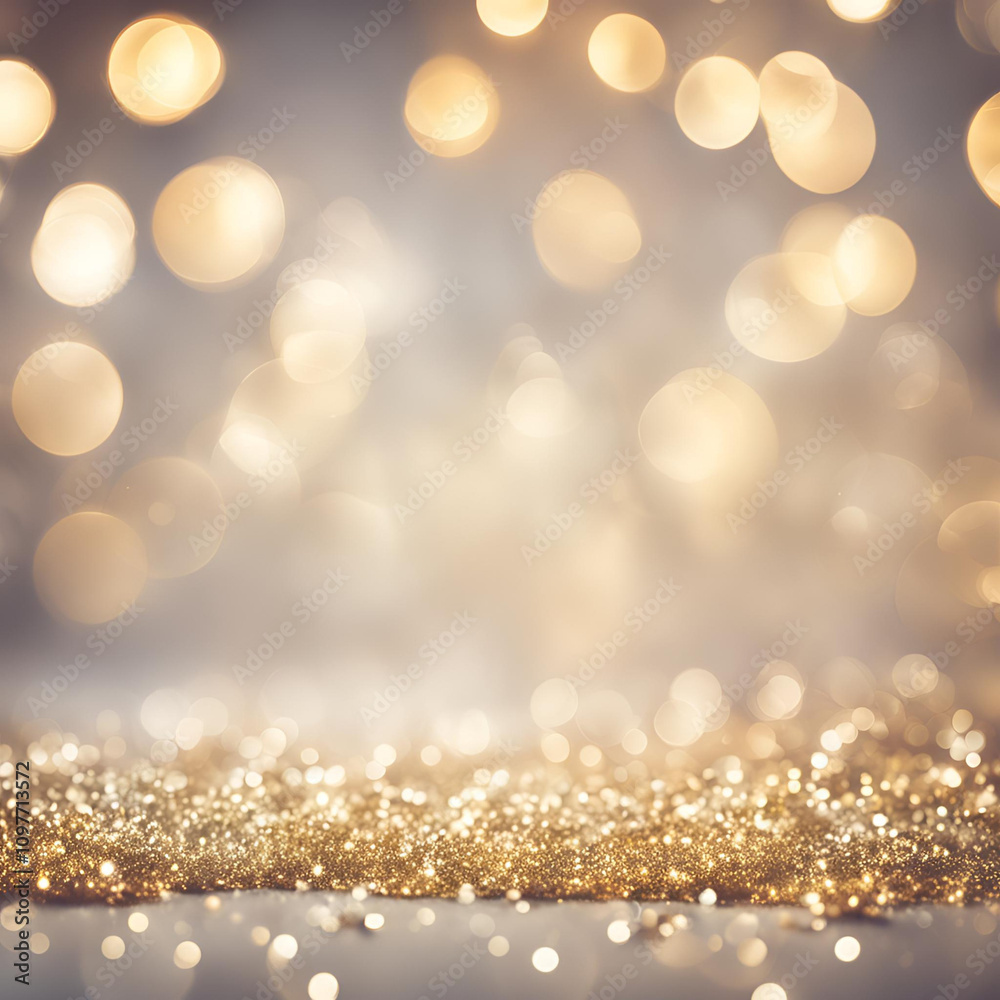 A luxurious gold glitter bokeh background with a soft, elegant glow, perfect for weddings, celebrations, holiday cards, or adding a sophisticated touch to creative projects. A luxurious gold glitter bokeh background with a soft, elegant glow, perfect for weddings, celebrations, holiday cards, or adding a sophisticated touch to creative projects.