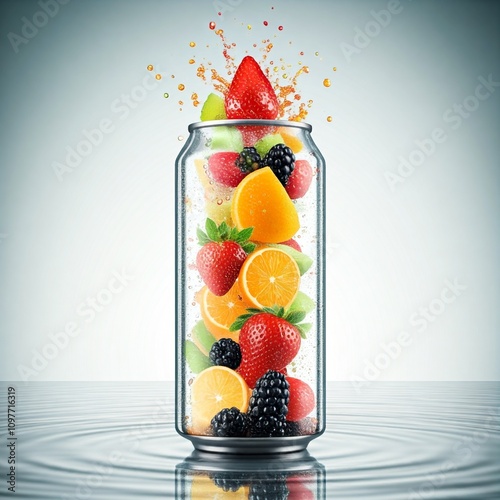 fruit in glass