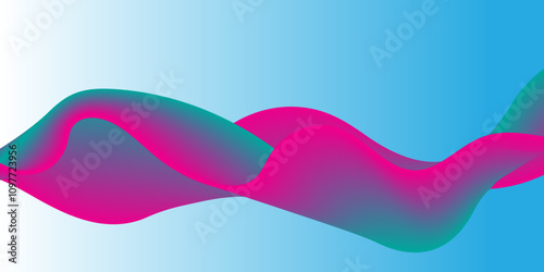 A colorfull webline and valleys is featured 
in an abstract background illustration 

