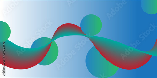 A colorfull webline and valleys is featured 
in an abstract background illustration 
