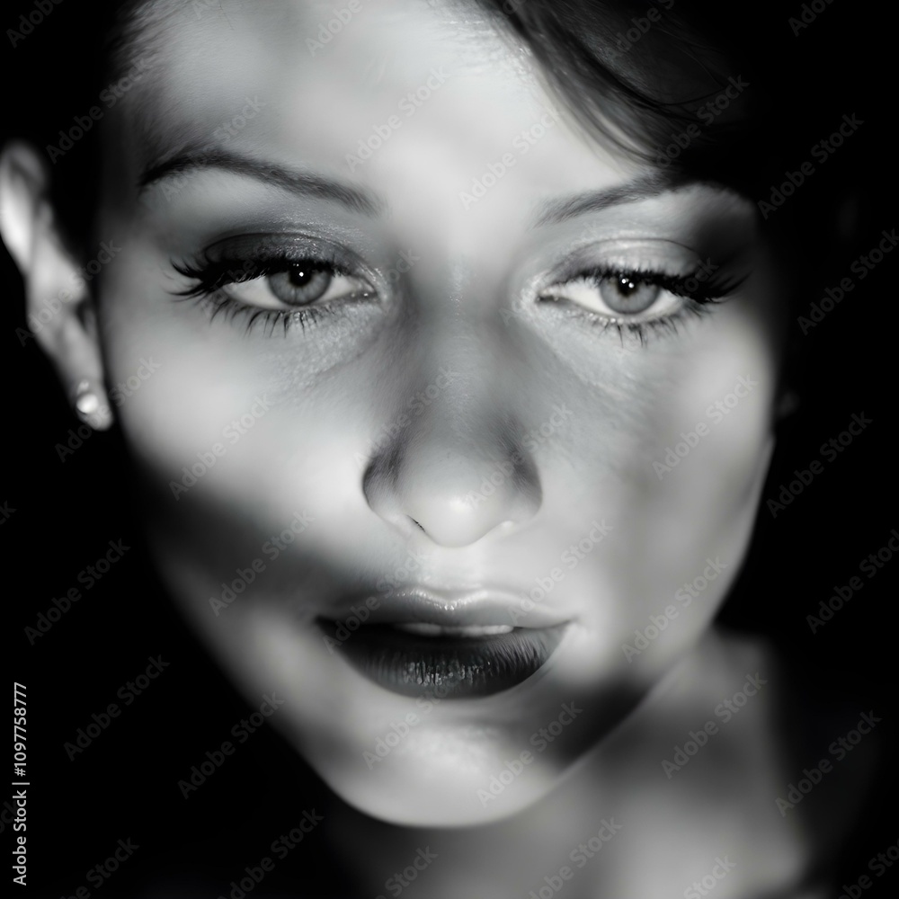 Fototapeta premium close up portrait of a woman