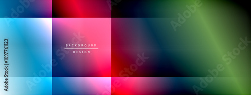 Colorful gradient with lines made of shadow and light. Creative background
