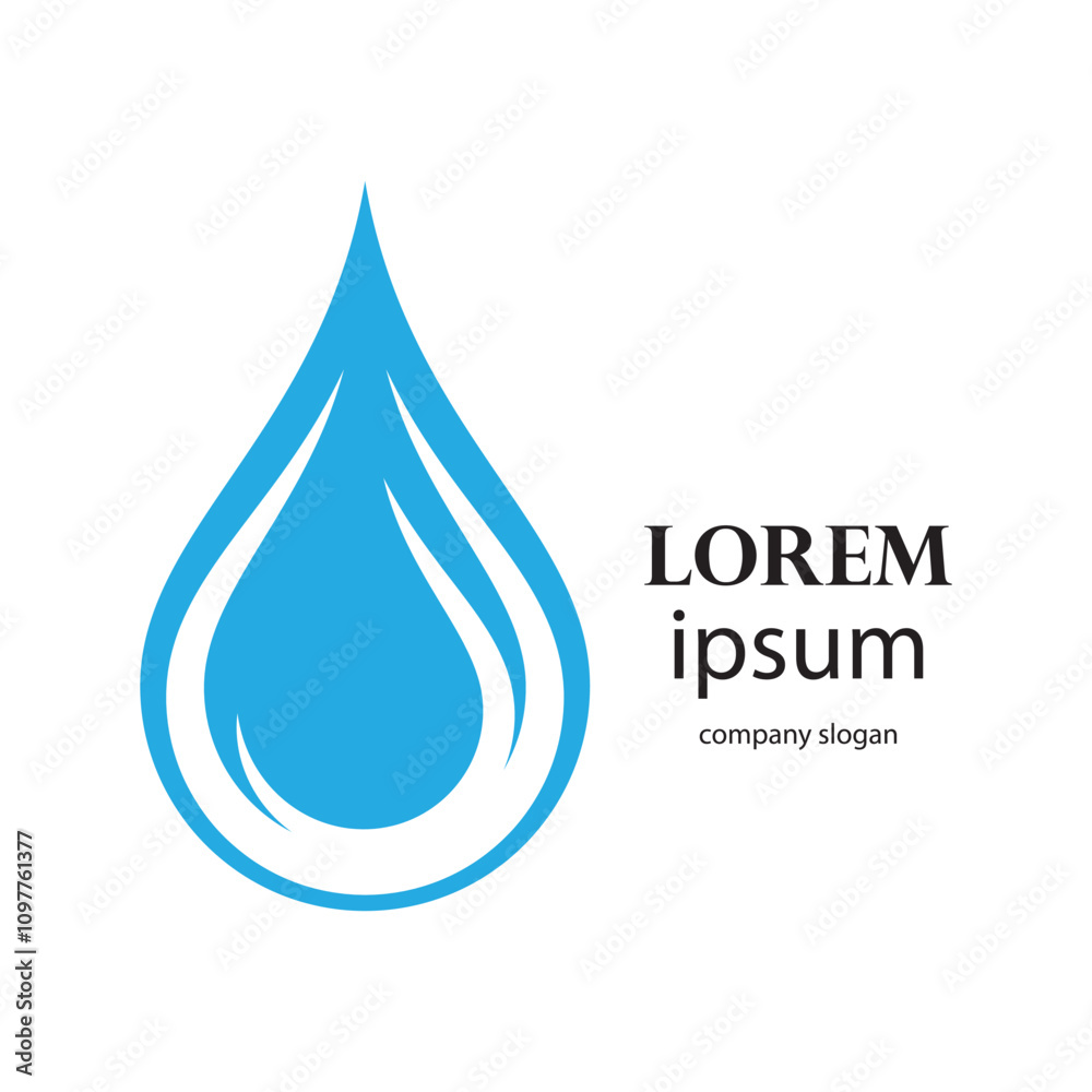 fresh blue water drop design fresh blue water drop design