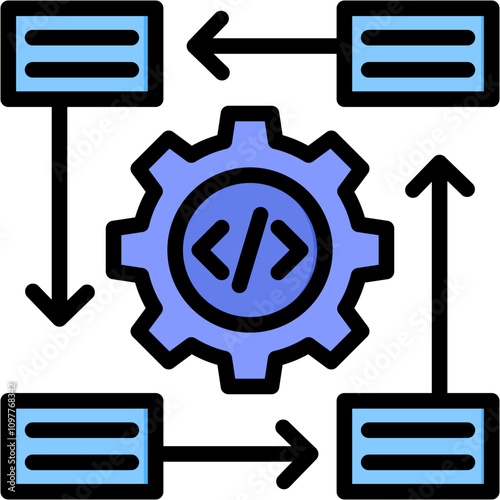 Data Dependency Icon