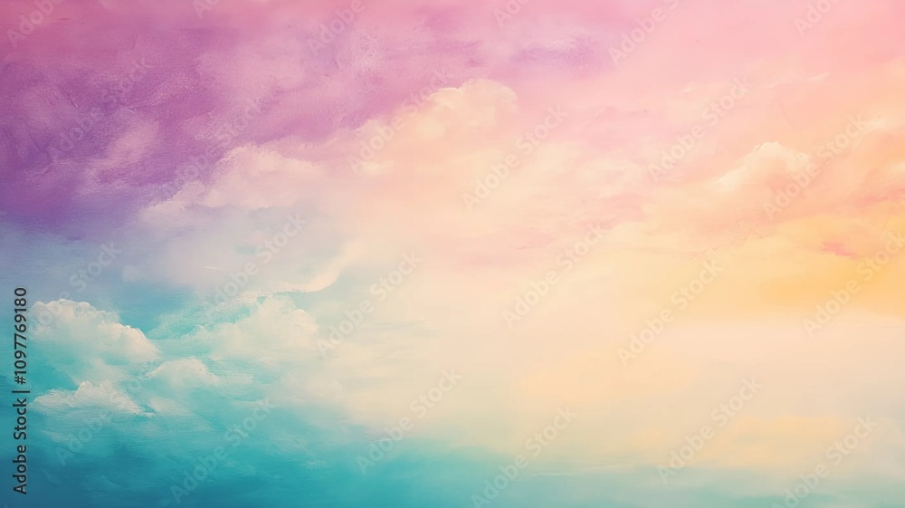 Soft Pastel Gradient: A Calming Blend of Gentle Hues, Generative AI Soft Pastel Gradient: A Calming Blend of Gentle Hues, Generative AI