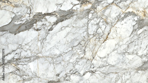 A large white marble slab with a few brown spots