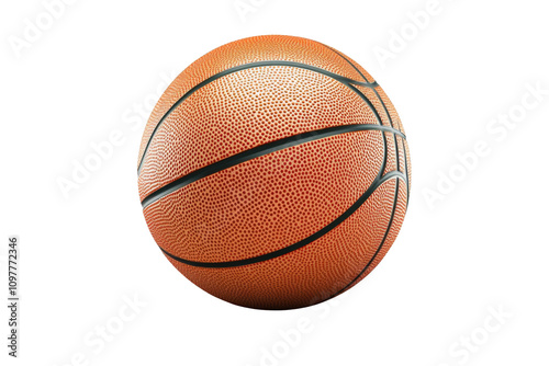 Spalding Basketball. Sports Equipment concept photo