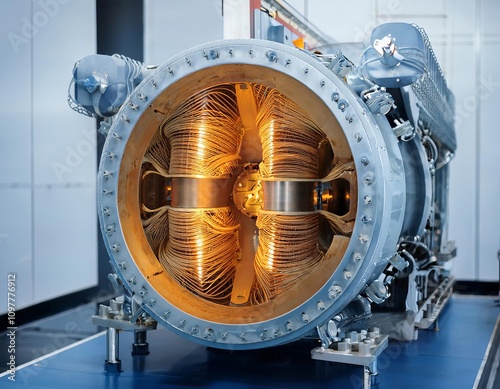 Nuclear fusion reactor device harnessing energy for future power generation photo