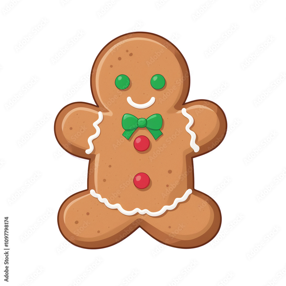 simple minimalist cartoon gingerbread man cookies vector illustration isolated simple minimalist cartoon gingerbread man cookies vector illustration isolated
