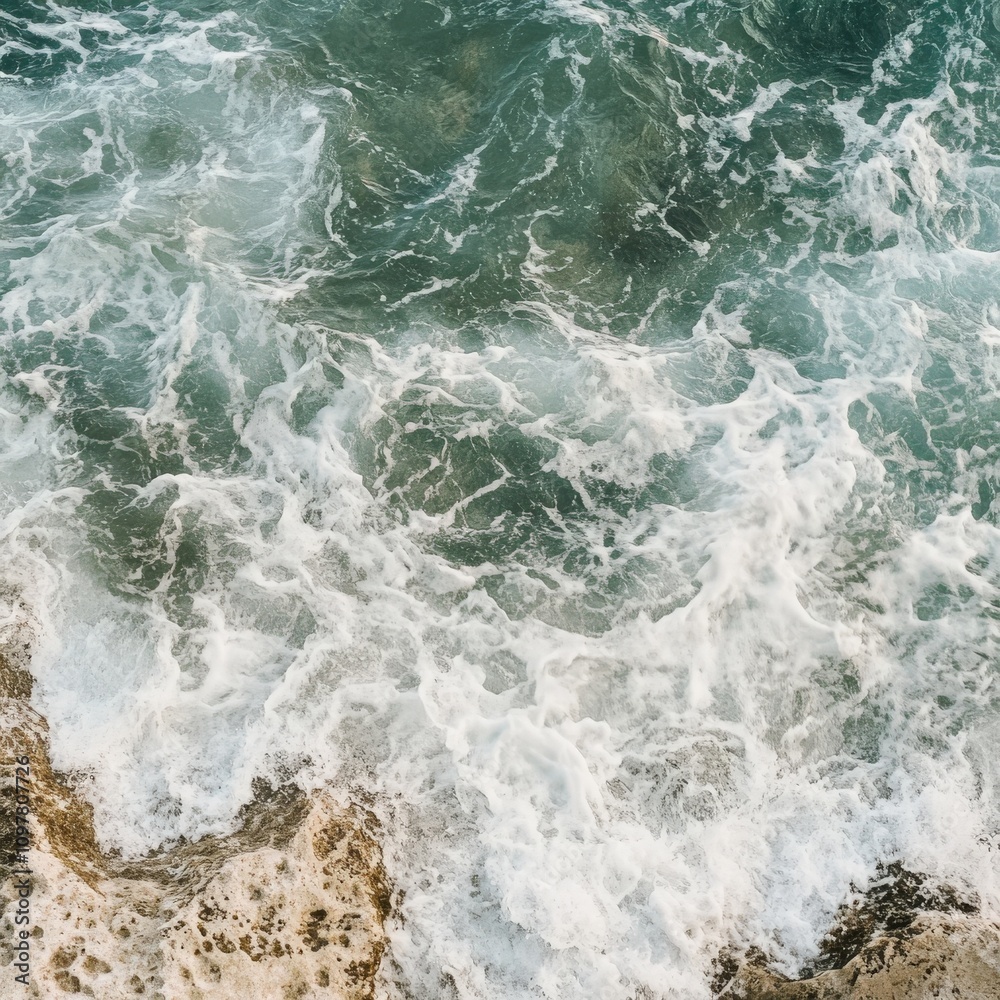 Close-Up of Serene Jamaican Sea Waves in Minimalist Style
Close-Up of Serene Jamaican Sea Waves in Minimalist Style