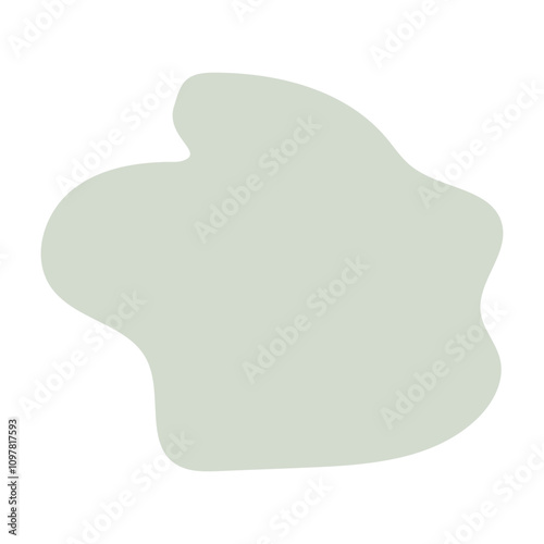 abstract blobs dull green for background
