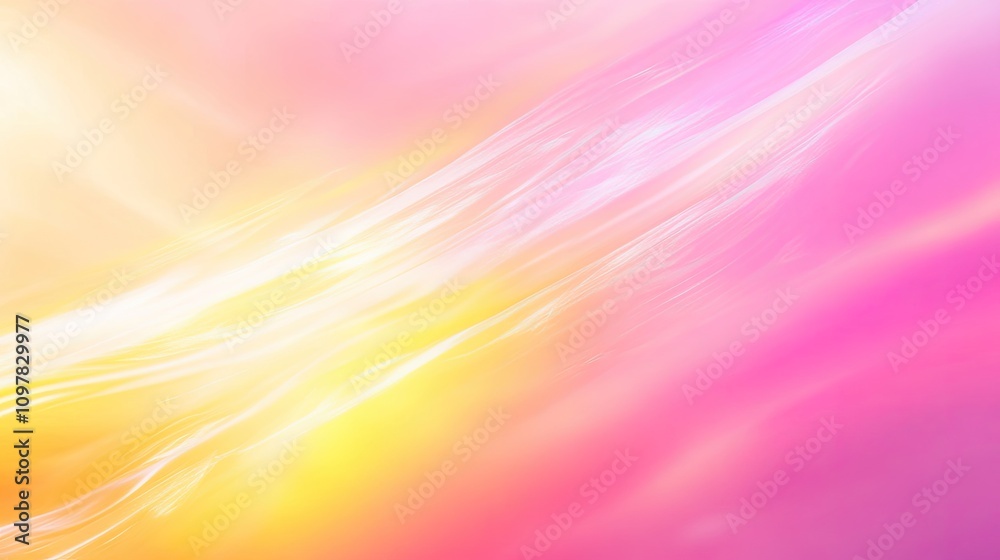 A vibrant abstract background with soft pink and yellow hues radiating a warm and dreamy atmosphere. A vibrant abstract background with soft pink and yellow hues radiating a warm and dreamy atmosphere.
