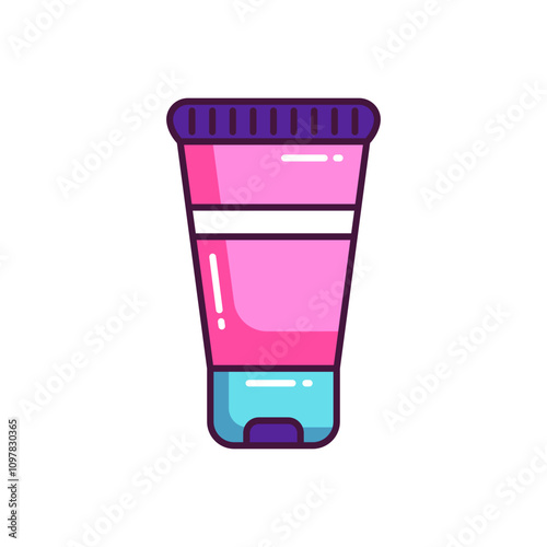 Face Wash Icon Illustration