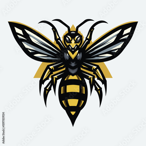 tattoo of a tattoo of a killer bee