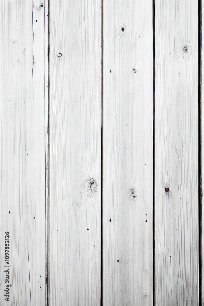 Fototapeta premium White Surface wood board texture for vertical natural background