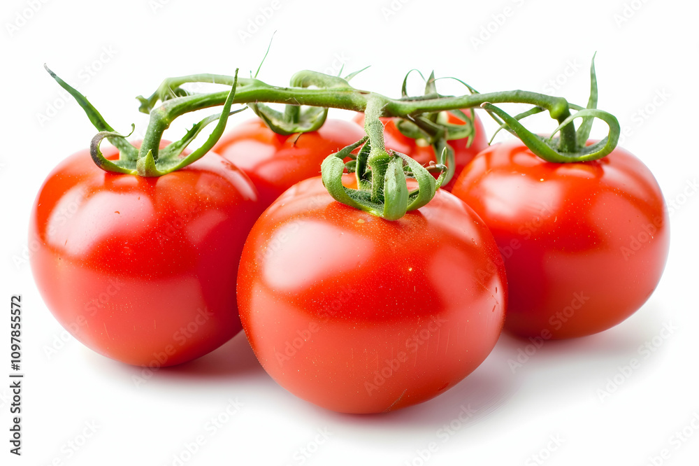 fresh raw red tomatoes isolated on white fresh raw red tomatoes isolated on white