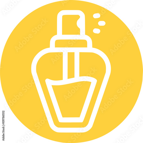 simple icon about clothes perfume