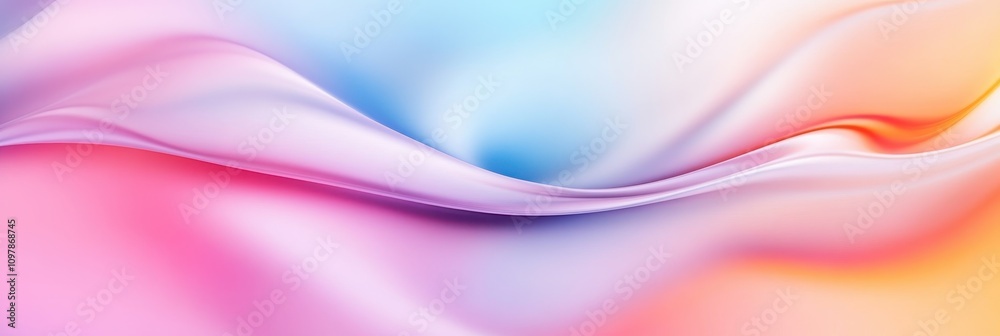 Fluid and vibrant abstract background with soft flowing colors in pink, blue, and orange hues creating a calming and artistic atmosphere Fluid and vibrant abstract background with soft flowing colors in pink, blue, and orange hues creating a calming and artistic atmosphere