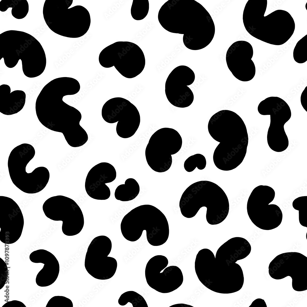 Fototapeta premium Colorful Animal prints , seamless continous animal pattern design texture backgrounds, wallpaper for fashion print design for fabric, textile, gift wraps, cute , hearts cheetah, leopard, zebra, snake