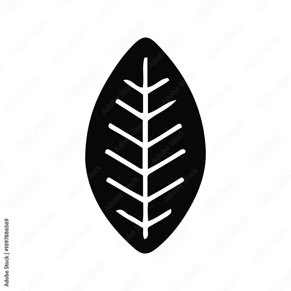 Leaf Vector Icon – Minimal Nature Symbol, Botanical Clipart & Green Design Elements. Leaf Vector Icon – Minimal Nature Symbol, Botanical Clipart & Green Design Elements.