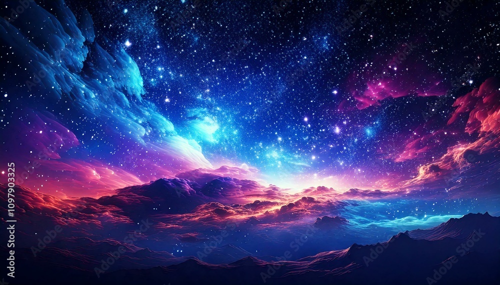 宇宙、星空、銀河、夜空、ファンタジー、風景、光、グラデーション、幻想的、アート、雲、神秘的、背景、輝き、広大 宇宙、星空、銀河、夜空、ファンタジー、風景、光、グラデーション、幻想的、アート、雲、神秘的、背景、輝き、広大