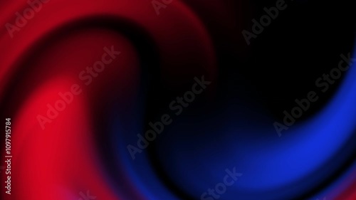 Red and blue swirling colors in dark abstract art suitable for backgrounds, digital designs, vibrant branding, and artistic projects.