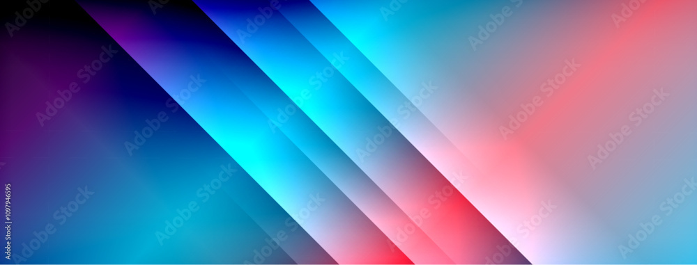 Dynamic shadow lines with gradient colors geometric background Dynamic shadow lines with gradient colors geometric background