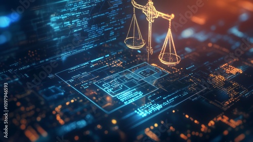 Compliance and regulatory symbols in cryptocurrency environment