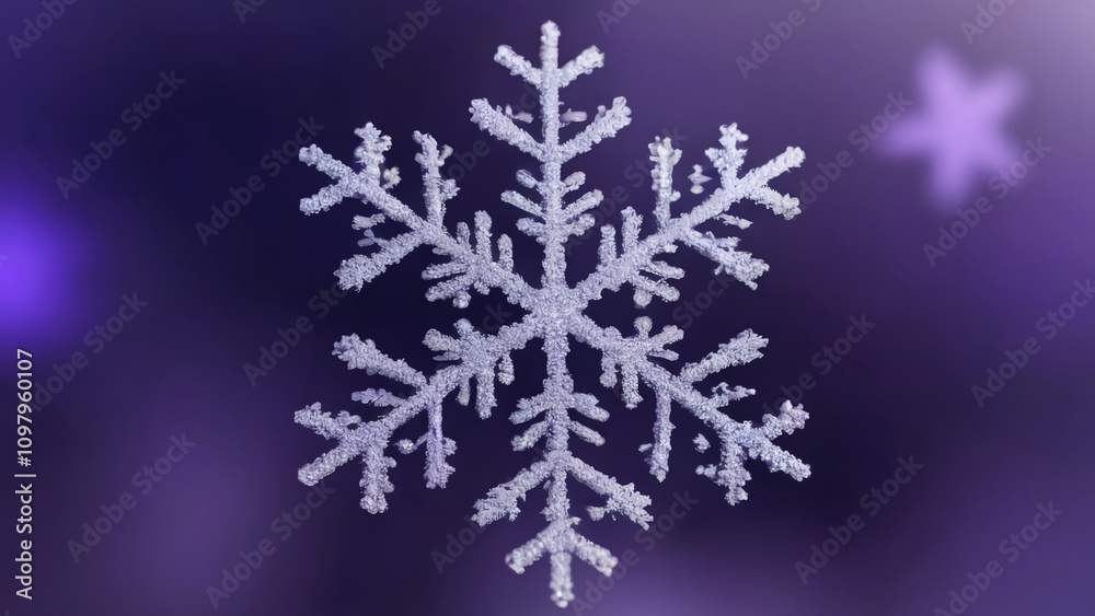snowflake on a blue background snowflake on a blue background