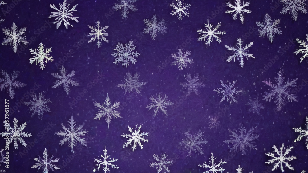 snowflake on a blue background snowflake on a blue background