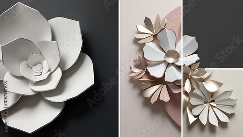 art for home decor, three panel vertical painting set. e creating a striking visual statement for modern decor