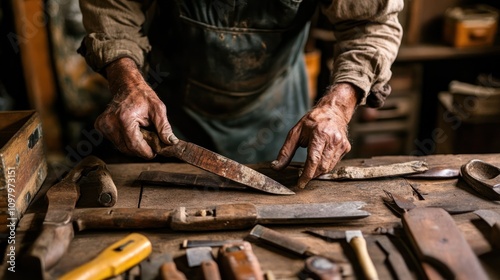 Forgotten historical skills, reviving ancient craftsmanship practices from bygone eras photo