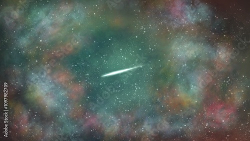 Colorful Star Sky