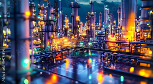 The chemical industry extends to various industries such as plastics, synthetic fibers, petroleum, rubber, pharmaceuticals, dyes, etc, internationalization. Generative AI.