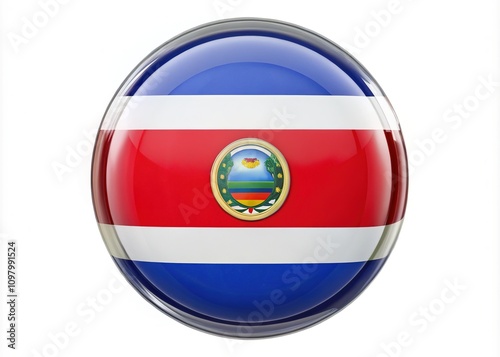 Costa Rica Flag Double Exposure Button Art - National Pride Free Download Costa Rica Flag Double Exposure Button Art - National Pride - GFXLoad