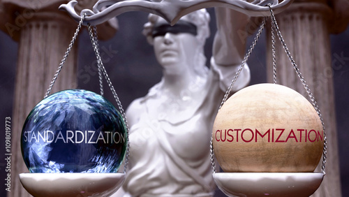 Photography Standardization or Customization as a choice, two options to choose from