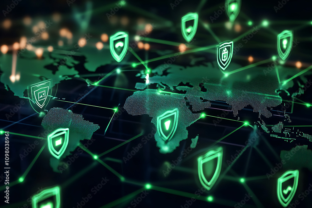 A glowing digital world map with red warning symbols indicating cyberattacks, representing global cybersecurity challenges and risks.
A glowing digital world map with red warning symbols indicating cyberattacks, representing global cybersecurity challenges and risks.